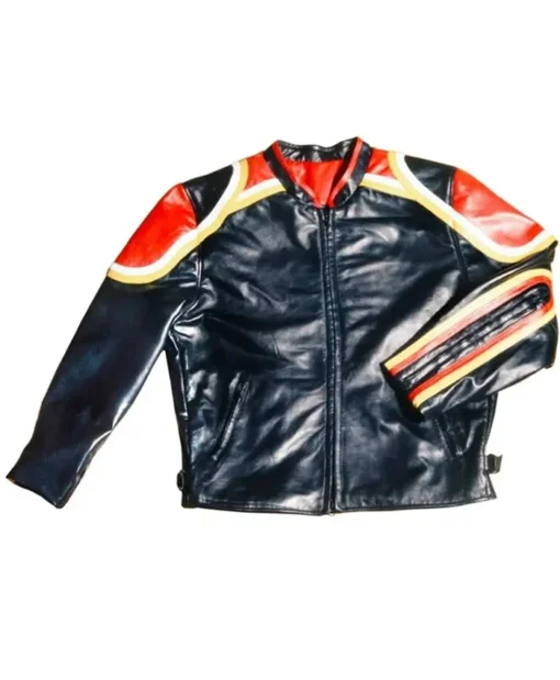 Roc a Fella Records Biker Leather Jacket