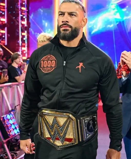 Roman Reigns 1000 Days Black Jacket