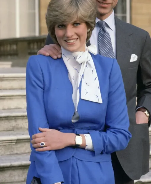 Royal Princess Diana Multi Color Blazer