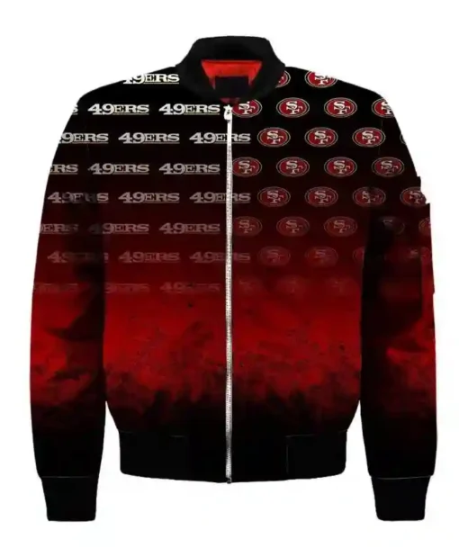 San Francisco 49ers Bomber Jacket For Men and Women