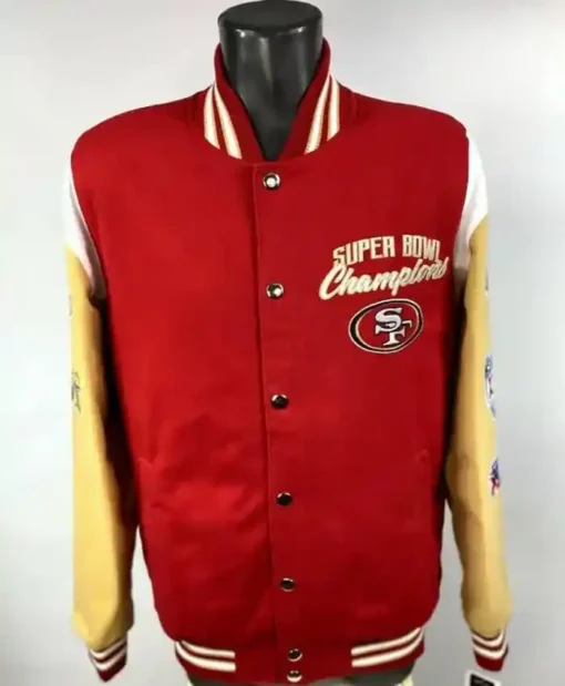 San Francisco 49ers Super Bowl Jacket For Men And Women