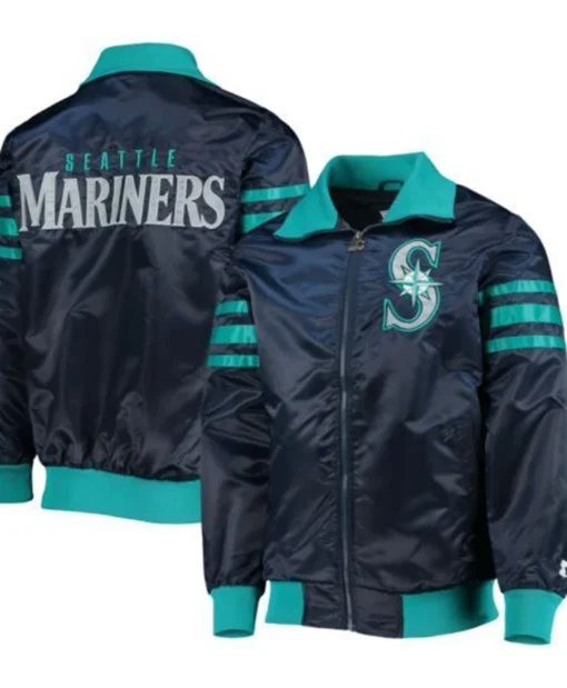 Seattle Mariners Warmup Pullover Jacket