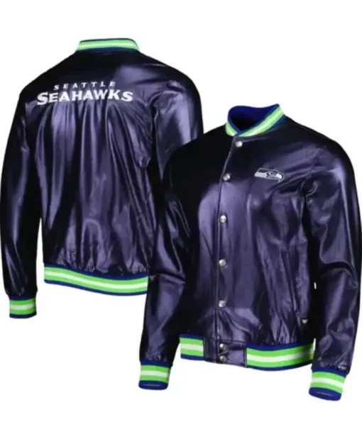 Seattle Seahawks Clara Roob Varsity Jacket