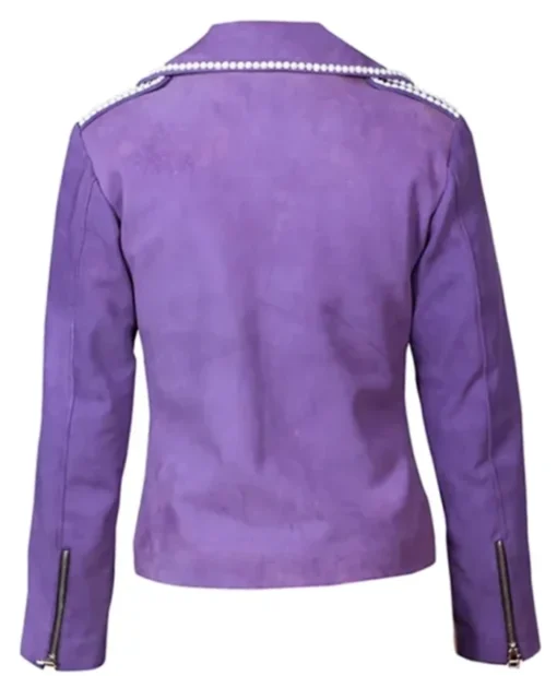 Selena Quintanilla Purple Leather Jacket