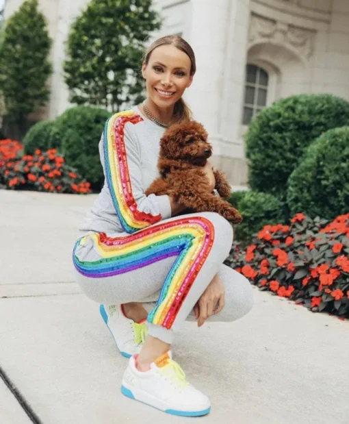 Sequin Multicolor Tracksuit