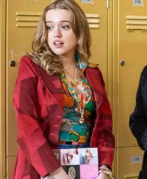 Sex Education S02 Aimee Gibbs Red Jacket