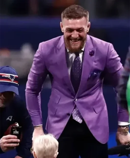 Shop Conor McGregor Purple Suiting Suit For Men and Women