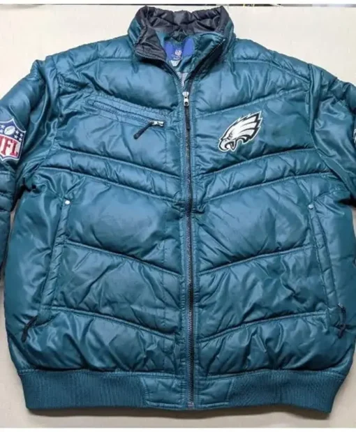 Shop Men and Women Philadelphia Eagles Puffer Jacket For Sale