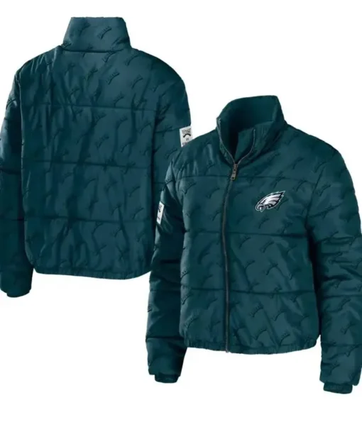 Shop Men and Women Philadelphia Eagles Puffer Jacket For man And Women