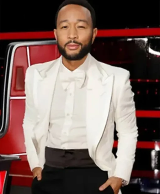 Show The Voice John Legend White Blazer