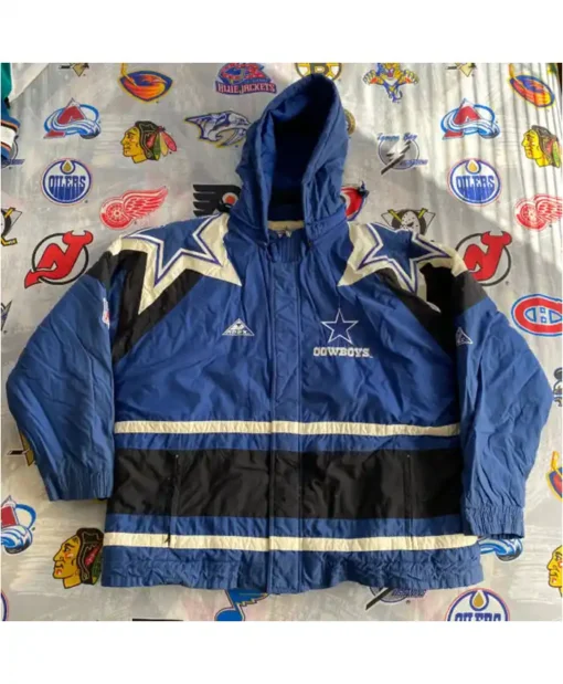 Smith Dallas Cowboys Quilted Hooded Jacket