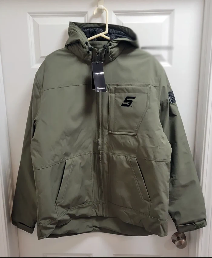 Snap-on online coat