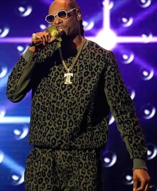 Snoop Dogg Leopard Print Tracksuit