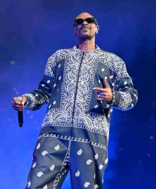 Snoop Dogg Super Bowl Bandana Cotton Polyester Tracksuit