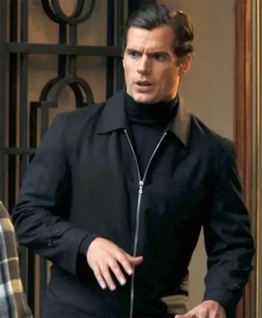 Solo The Man From Uncle Cotton Black Jacket