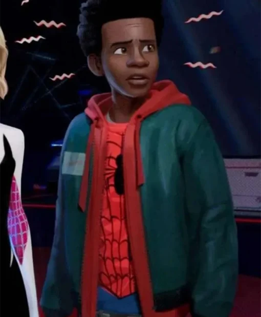 Spider Man Into the Spider-Verse Miles Morales Jacket