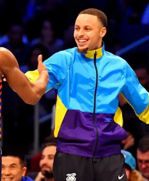 Stephen Curry Color Block Track Jacket