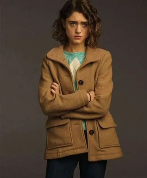 Stranger Things 3 Nancy Wheeler Brown Jacket