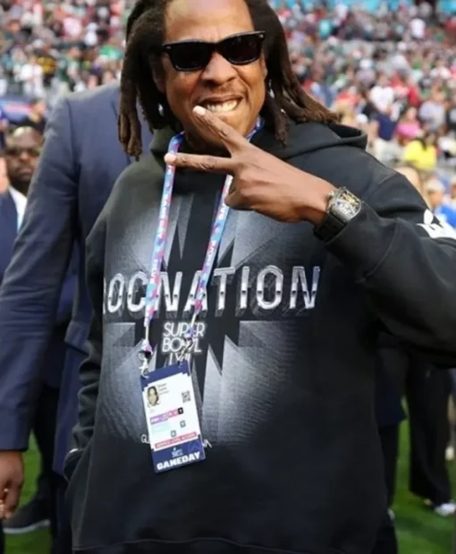 Super Bowl 2023 Jay-Z Black Hoodie