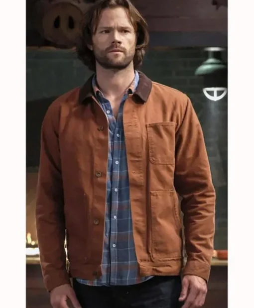 Supernatural Jared Padalecki Brown Cotton Jacket