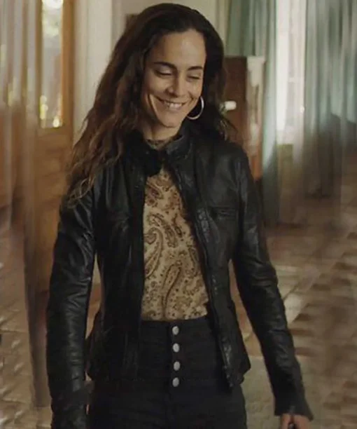 Teresa Mendoza Queen of the South Leather Black Jacket