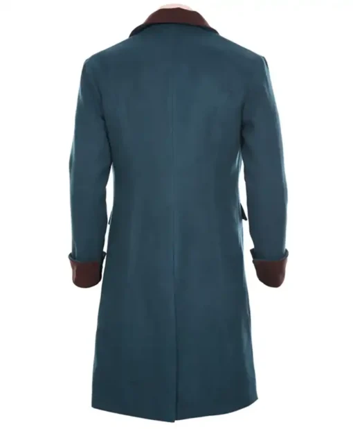 Terry Bradshaw Drama Series The Masked Singer Deer Trench Wool Long Coat