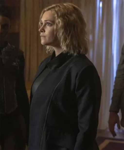 The 100 Clarke Griffin Wool-Blend Trench Coat