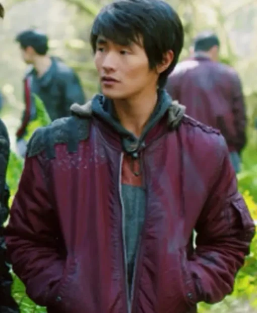 The 100 Monty Green Cotton Bomber Jacket