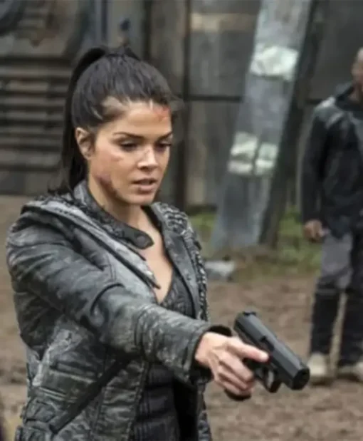 The 100 Octavia Blake Black Quilted Leather Jacket