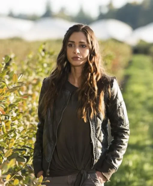 The 100 S06 Raven Reyes Quilted Jacket