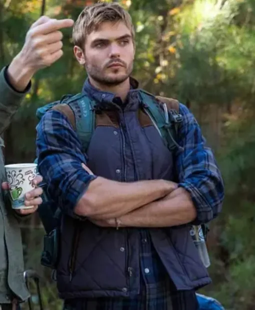 The 5th Wave Evan Walker Parachute Blue Vest