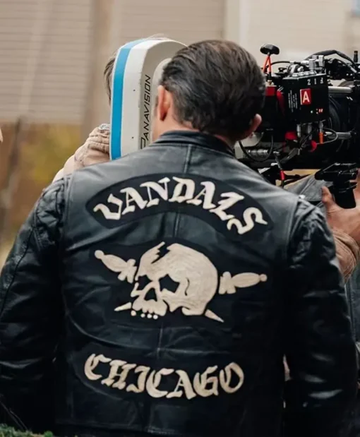 The Bikeriders Tom Hardy Vandals Chicago Black Leather Jacket