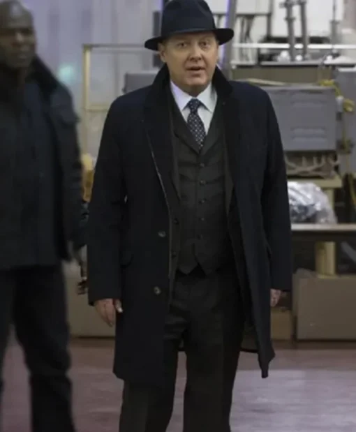 Raymond Reddington The Blacklist Black Wool Coat