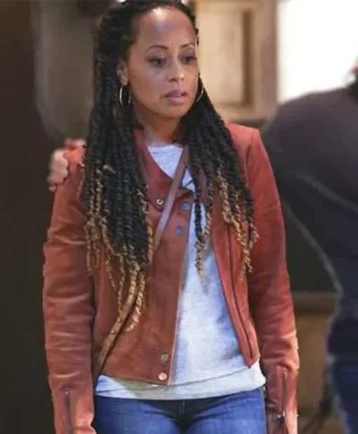 The Company You Keep Essence Atkins Brown Jacket