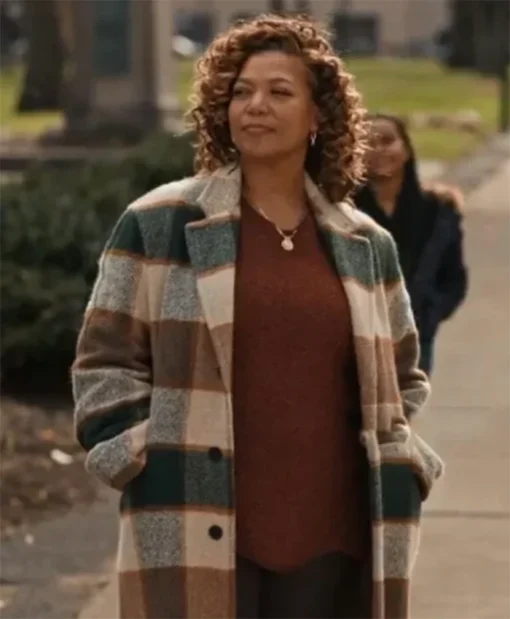 The Equalizer 2021 Queen Latifah Woolen Fabric Coat