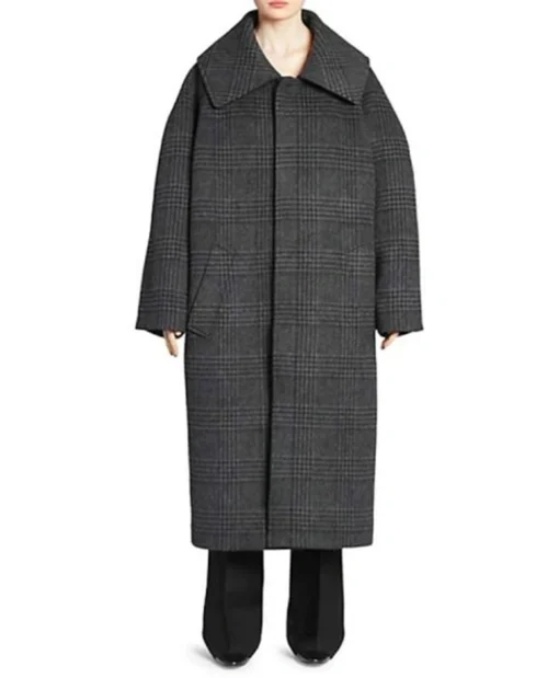 The Equalizer Robyn Mccall Black Wool Coat