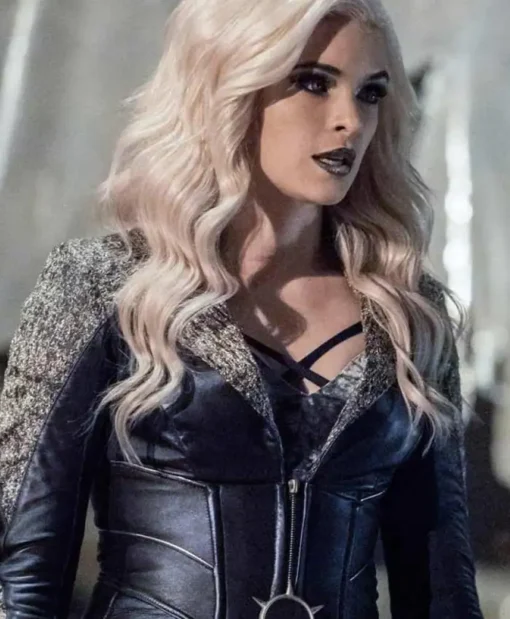 The Flash S03 Caitlin Snow Leather Coat