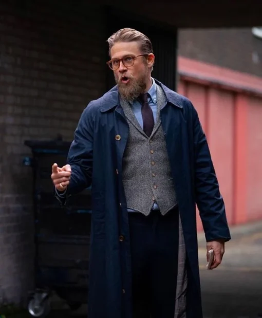 The Gentlemen Charlie Hunnam Long Trench Coat