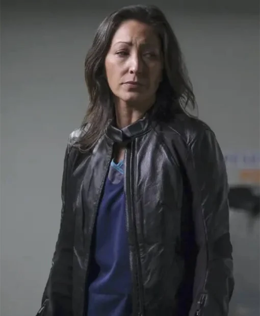 The Good Doctor S04 Christina Chang Leather Jacket