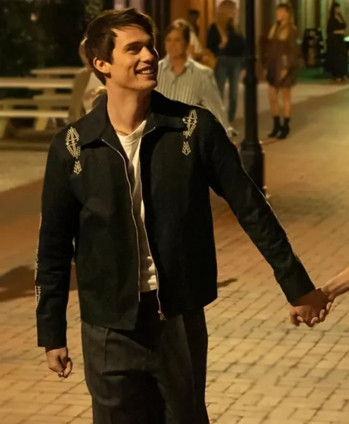 The Idea of You 2024 Nicholas Galitzine Black Jacket