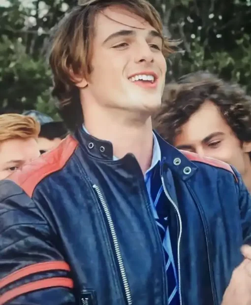 The Kissing Booth 2 Jacob Elordi Black Leather Jacket