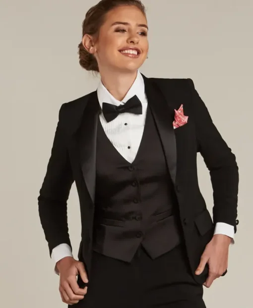 The Lost Girls Tuxedo Shawl Adam Black Collar Dinner Suit