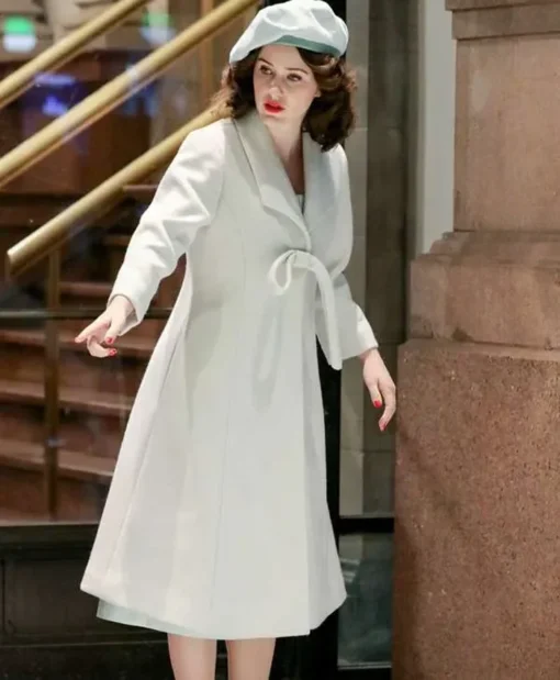 The Marvelous Mrs. Maisel S04 White Long Coat