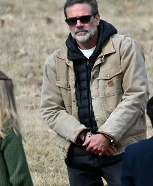 The Unholy Jeffrey Dean Morgan Brown Cotton Jacket