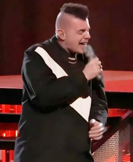 The Voice Bryan Olesen Black White Jacket