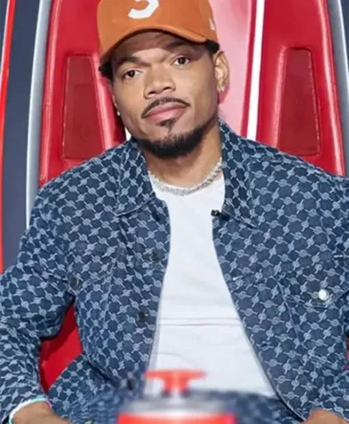 The Voice S25 Chance The Rapper Printed Jacket