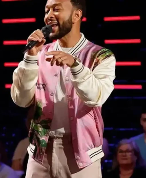 The Voice S25 John Legend Varsity Jacket