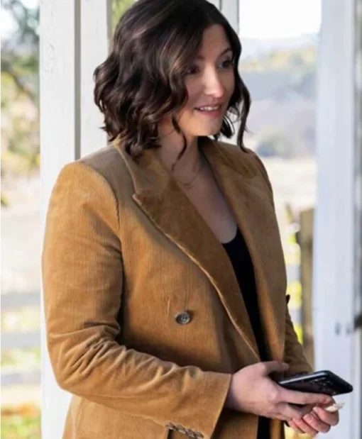 The Way Home Chyler Leigh Brown Blazer