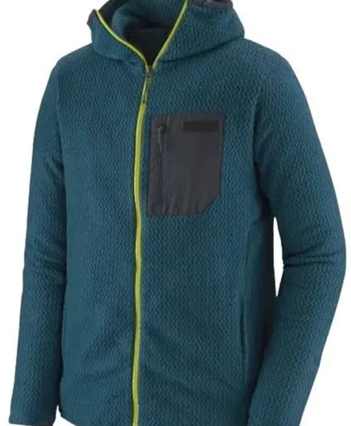 The Wilds Henry Tanaka Fleece Blue Hoodie