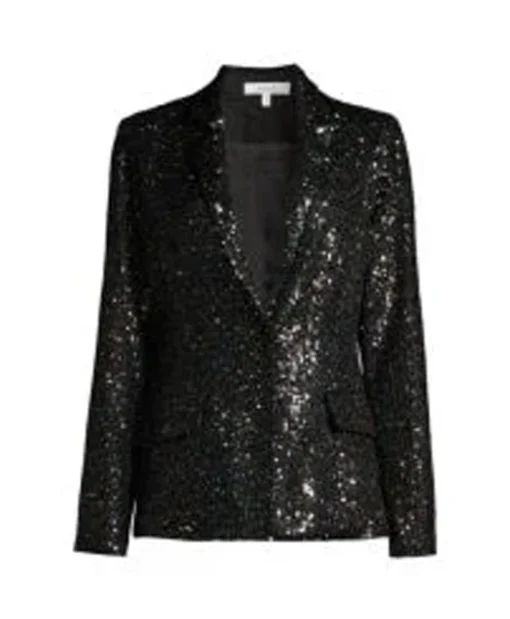 The Young and The Restless Sally Spectra Black Sequin Blazer